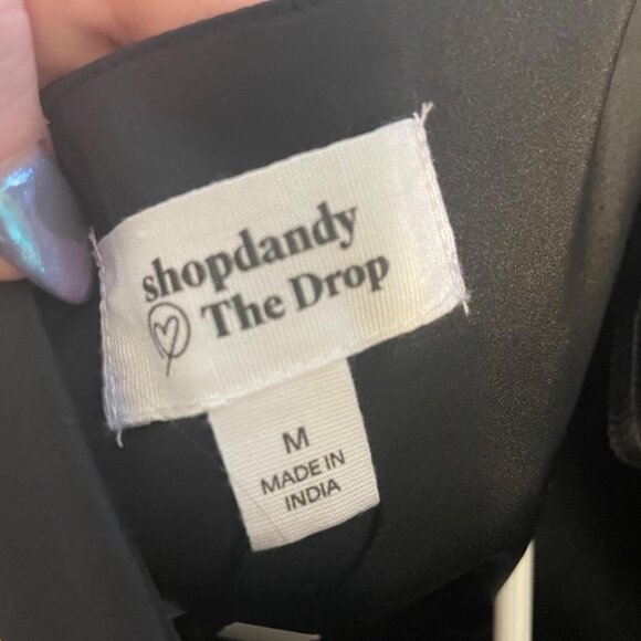 ShopDandy dress The Drop Mori style black minimalist whimsigoth witchy gothic - Picture 5 of 5